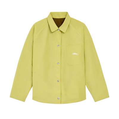 null 加衬束腰短上衣, Olive/Lime