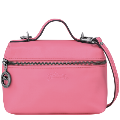 Le Pliage Xtra XS 迷你斜挎包 , 粉红色 - 皮革