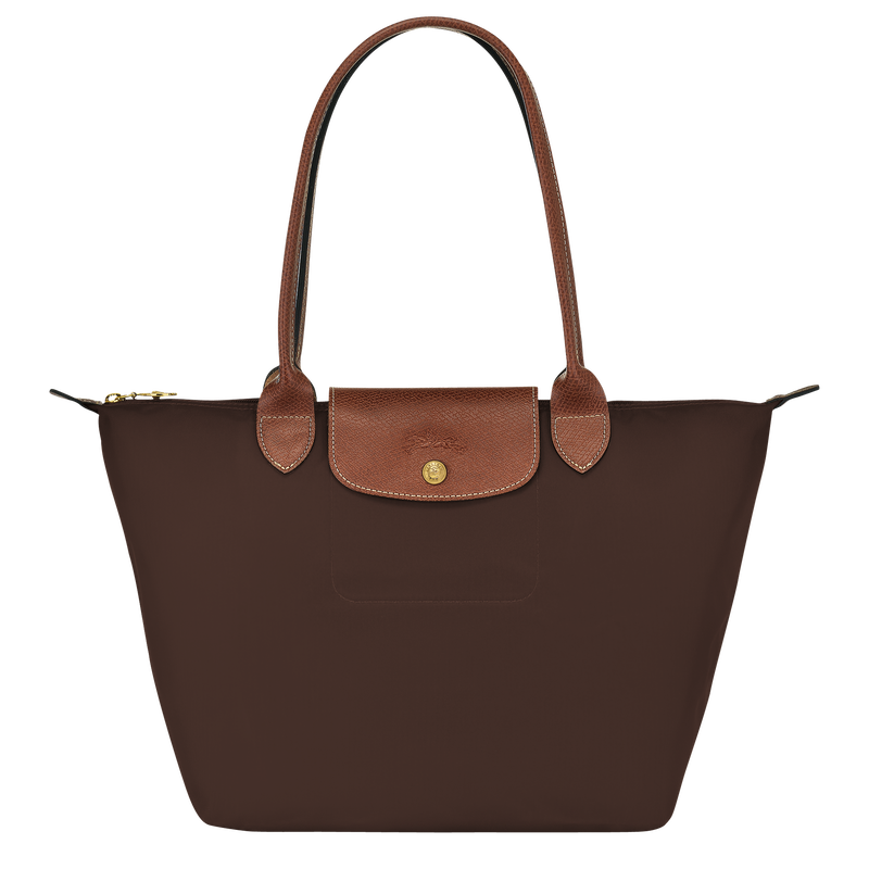 Le Pliage Original M Tote bag , Ebony - Recycled canvas  - View 1 of  5
