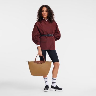 Le Pliage Original M 手提包 , Fawn - 再生帆布
