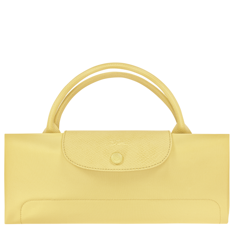 Le Pliage One XL Travel bag , Lime - Recycled canvas  - View 6 of  6