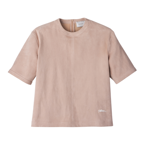 Short leather top