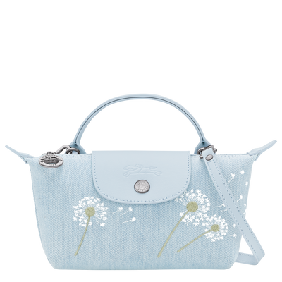 Le Pliage Collection XS 手拿包 , 天空蓝 - 帆布