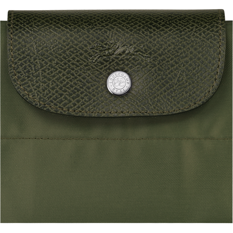 Le Pliage Green M Tote bag , Forest - Canvas  - View 6 of  7