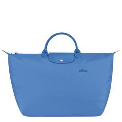 Le Pliage Green S 旅行包 , 菊蓝色 - 再生帆布