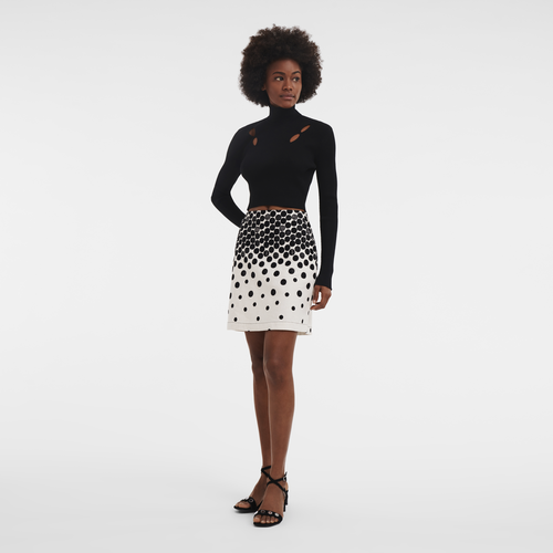 Spring/Summer 2023 Collection Knitted top, Black