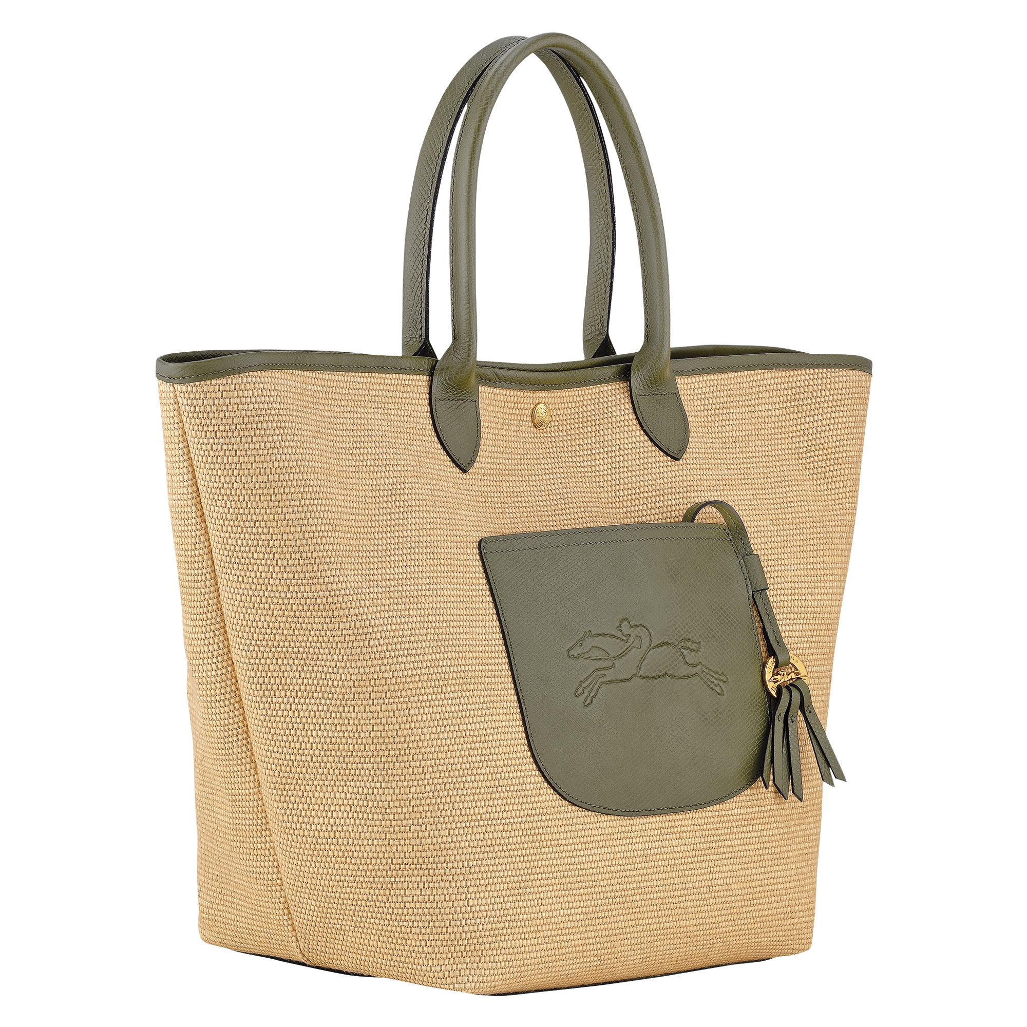 Le Pliage Collection Basket bag L, Artichoke