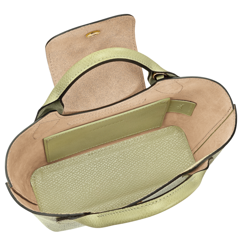 &Eacute;pure XS Tote bag , Almond Green - Leather  - View 5 of  6