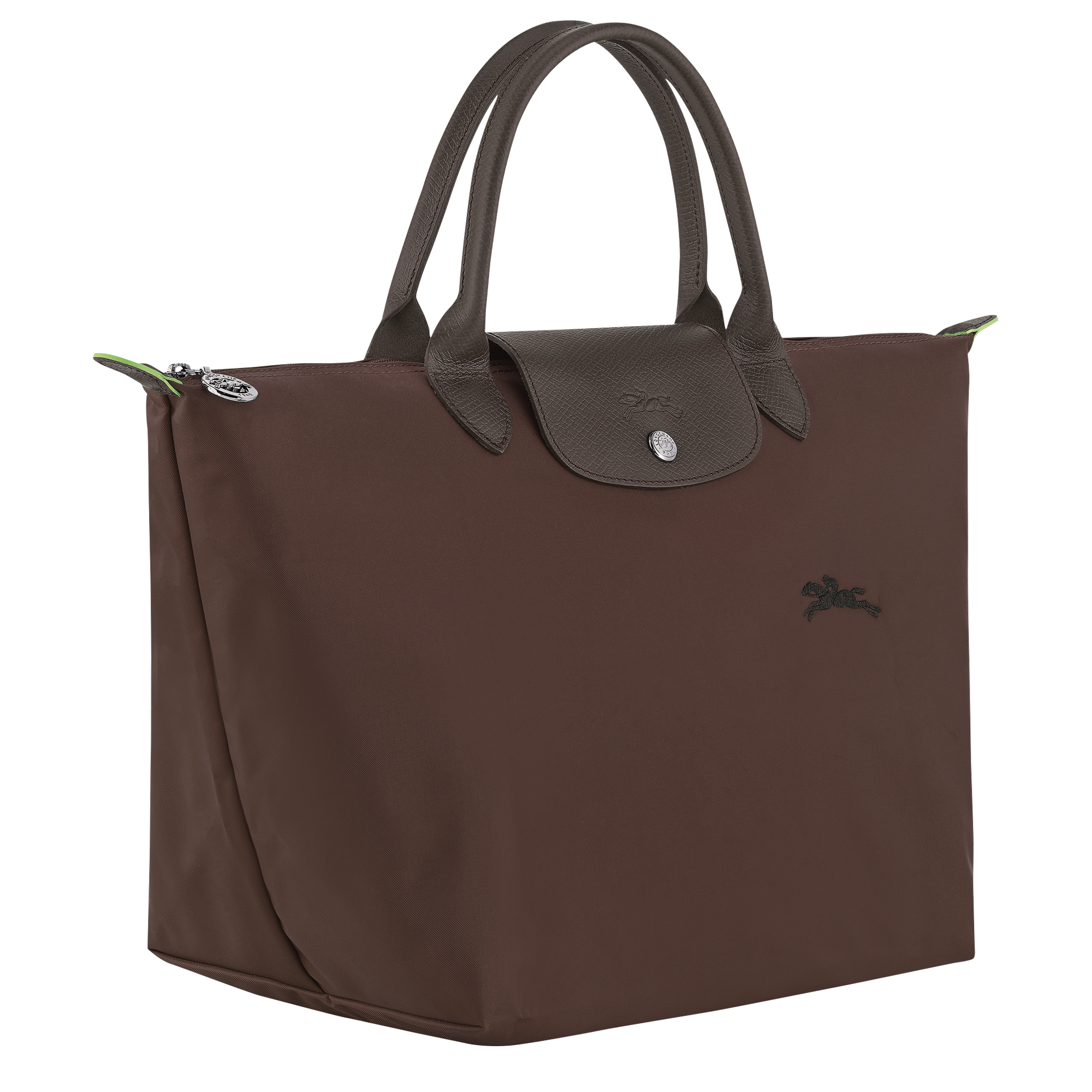 Le Pliage Green Handbag M, Mocha