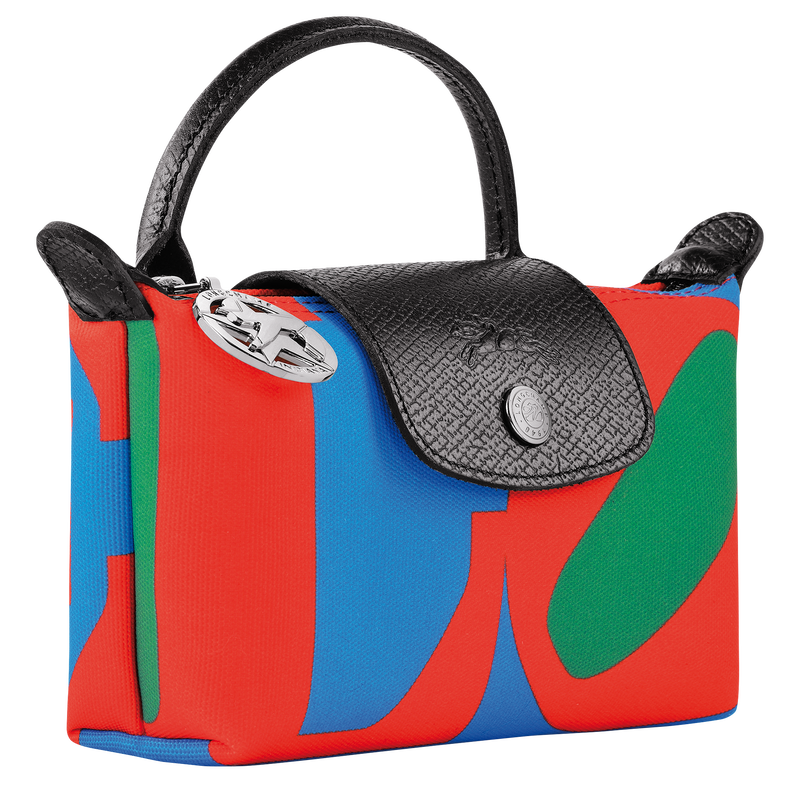Longchamp x Robert Indiana Pouch , Red - Canvas  - View 3 of  5