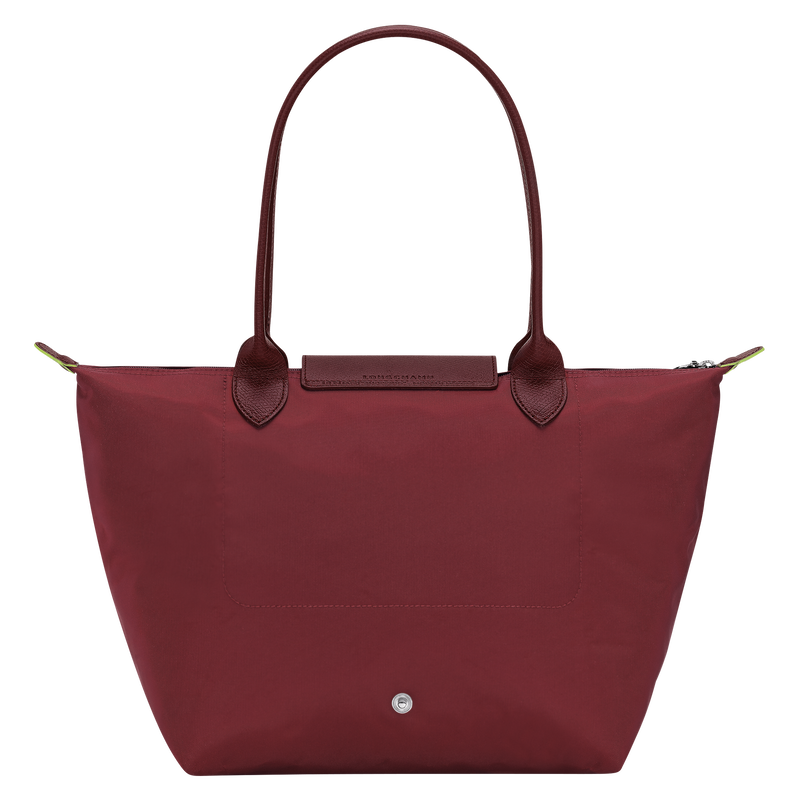 Le Pliage Green M Tote bag , Pomegranate - Recycled canvas  - View 4 of  7