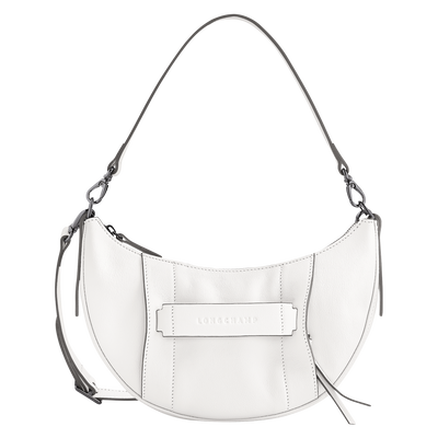 Longchamp 3D S 斜挎包 , 白色 - 皮革