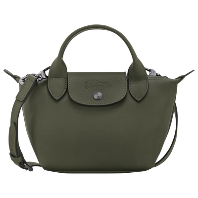 Le Pliage Xtra XS 手提包 , 冷杉色 - 皮革