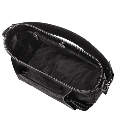 Longchamp 3D 斜挎包 S, 黑色