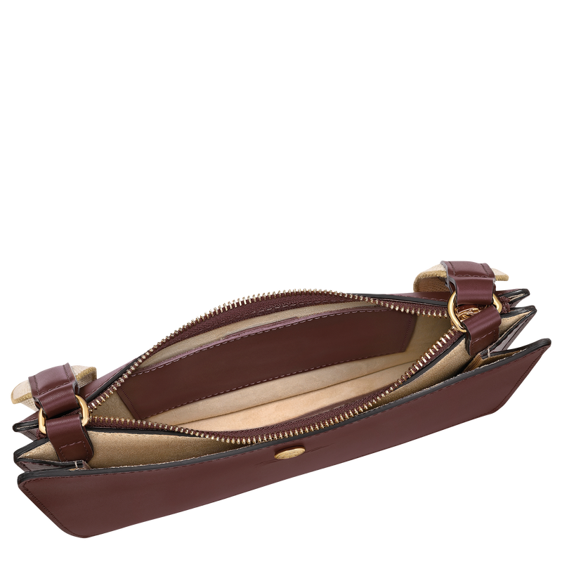Épure 斜挎包 , 勃艮第色 - 皮革  - 查看 5 6