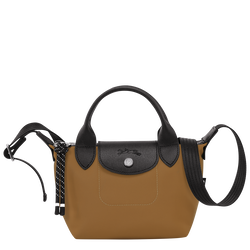 Le Pliage Energy XS 迷你手提包 , 烟草色 - 再生帆布