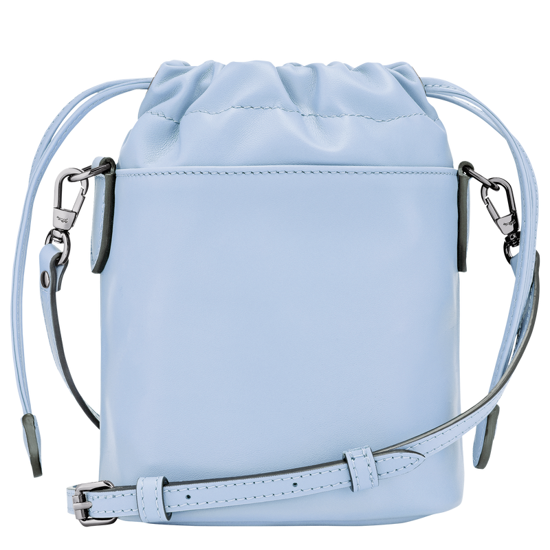 Le Pliage Xtra XS Bucket bag , Wave - Leather  - View 3 of  5