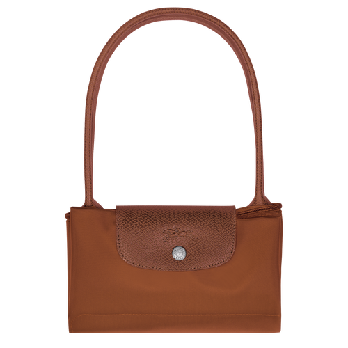 Le Pliage Green M Tote bag , Cognac - Recycled canvas - View 7 of  7