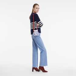 Le Pliage Filet XS 网眼袋 , 天空蓝 - 帆布