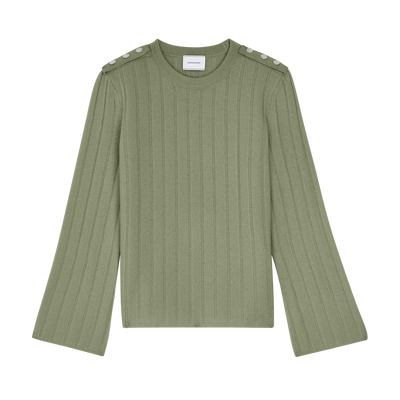 毛衣 , Almond Green - 针织
