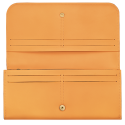 Box-Trot Continental wallet , Apricot - Leather