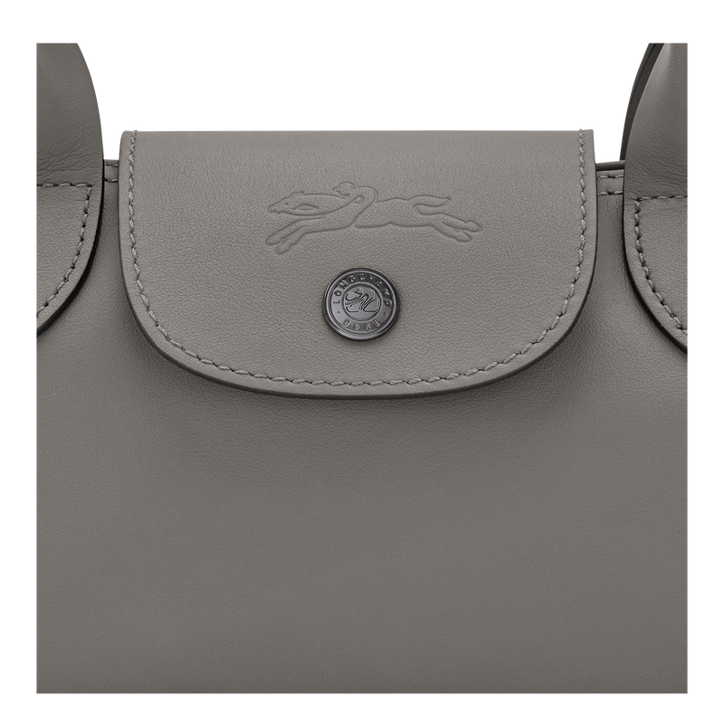 Le Pliage Xtra M Shoulder bag , Turtledove - Leather  - View 6 of  7