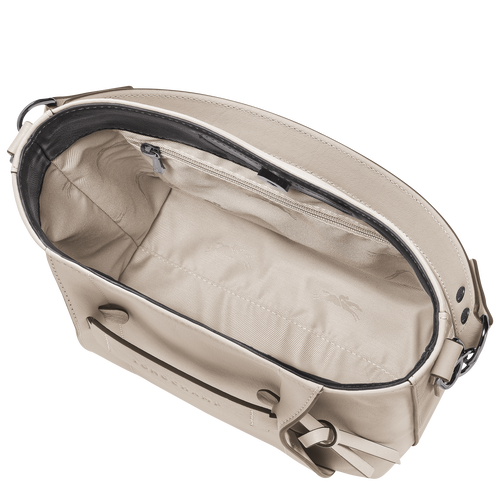 Longchamp 3D S 斜挎包 , 土褐色 - 皮革 - 查看 5 5
