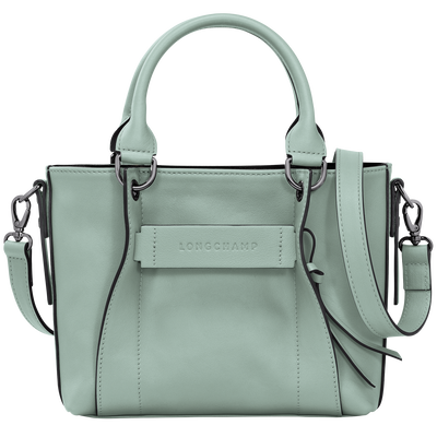 Longchamp 3D S 手提包 , 马鞭草绿 - 皮革