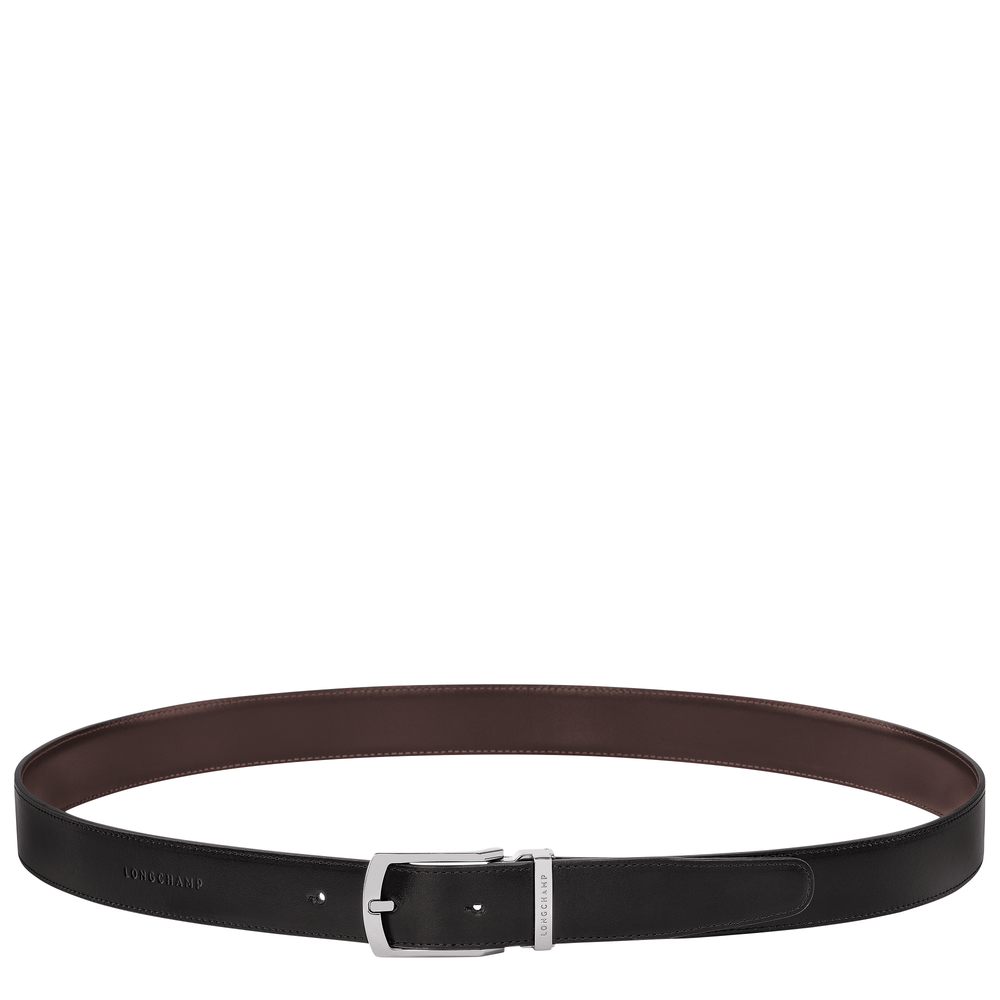Men's belt, Black/Mocha - View 1 of
5 - zoom in Delta Box Men's belt, Black/Mocha