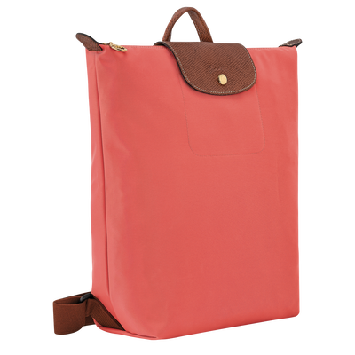 Le Pliage Original M Backpack , Strawberry - Recycled canvas