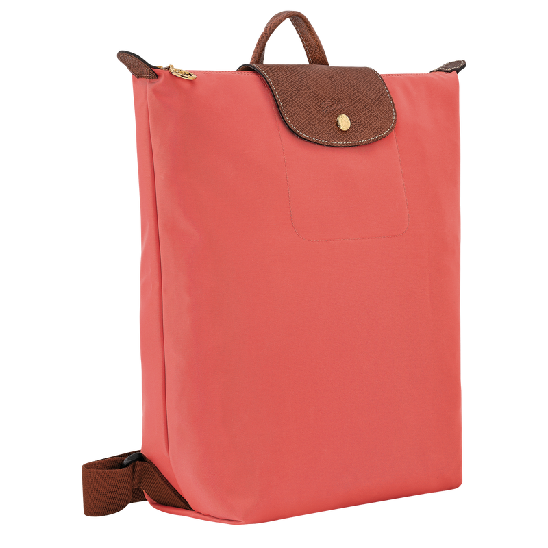 Le Pliage Original M Backpack , Strawberry - Recycled canvas  - View 2 of  6