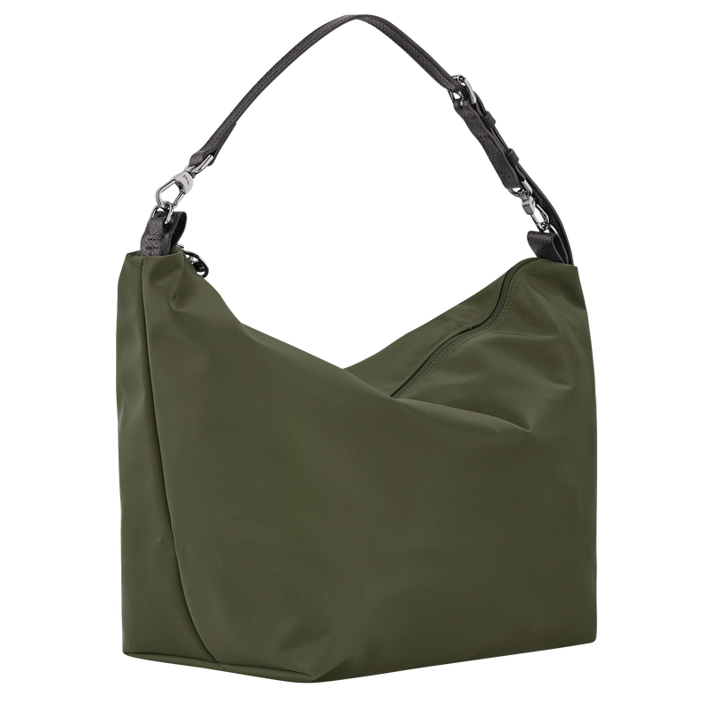 Le Slouchy M Hobo 袋 , 森林绿 - 帆布  - 查看 3 6