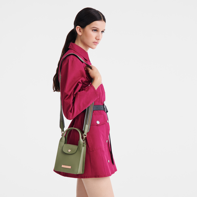 Le Pliage Xtra XS Tote bag , Laurel - Leather
