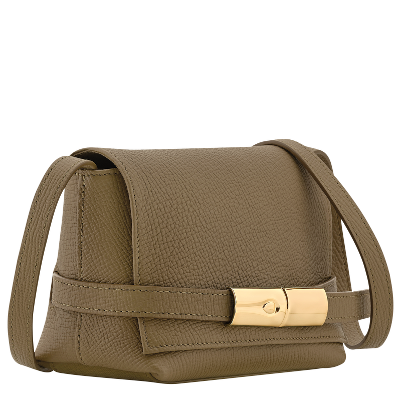 Le Smart S Crossbody bag , Olive - Leather  - View 3 of  6