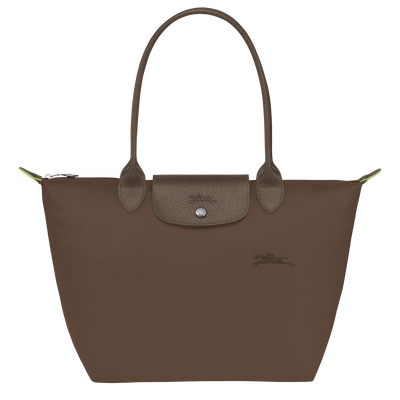 Le Pliage Green M Tote bag , Terra - Recycled canvas