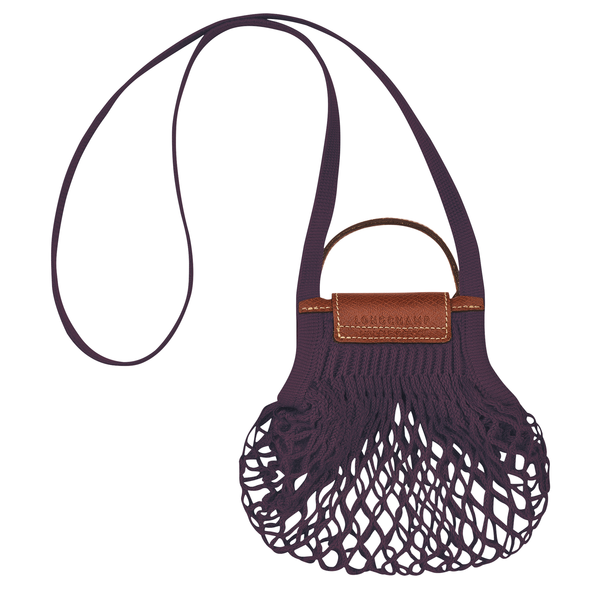 网袋 XS, 暗紫色 - 查看 4
        4 - 放大 Le Pliage Filet 网袋 XS, 暗紫色