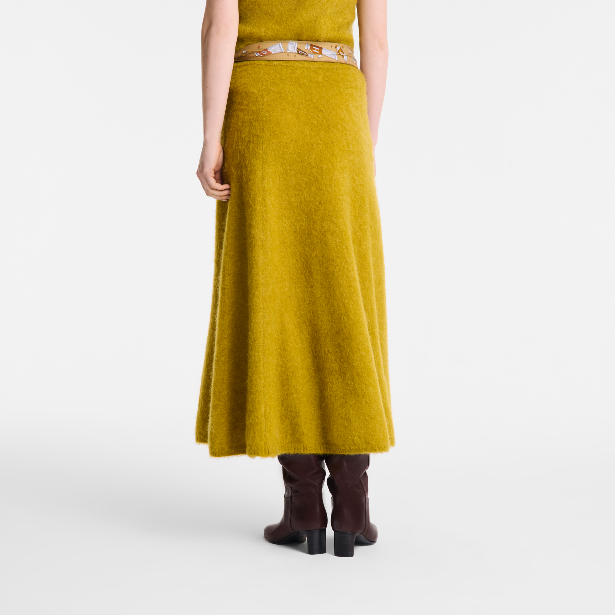 Midi skirt, Nutmeg - View 5 of
5 - zoom in null Midi skirt, Nutmeg