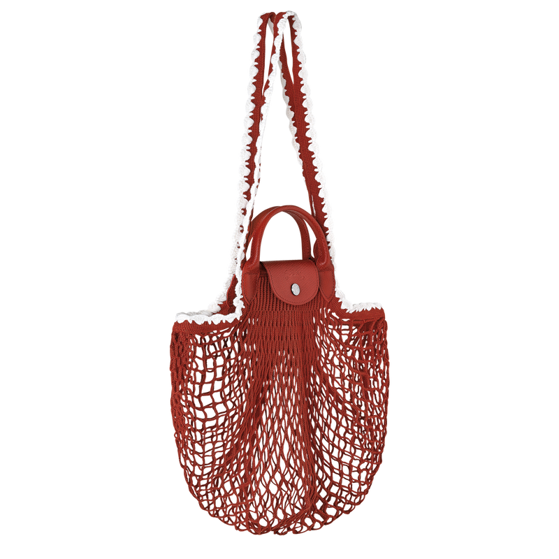 Le Pliage Collection L 网兜包 , 赤陶色 - 帆布  - 查看 3 4