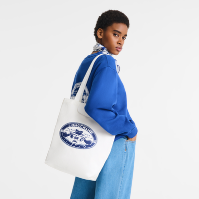 Le Pliage Collection 托特包 M, 象牙白