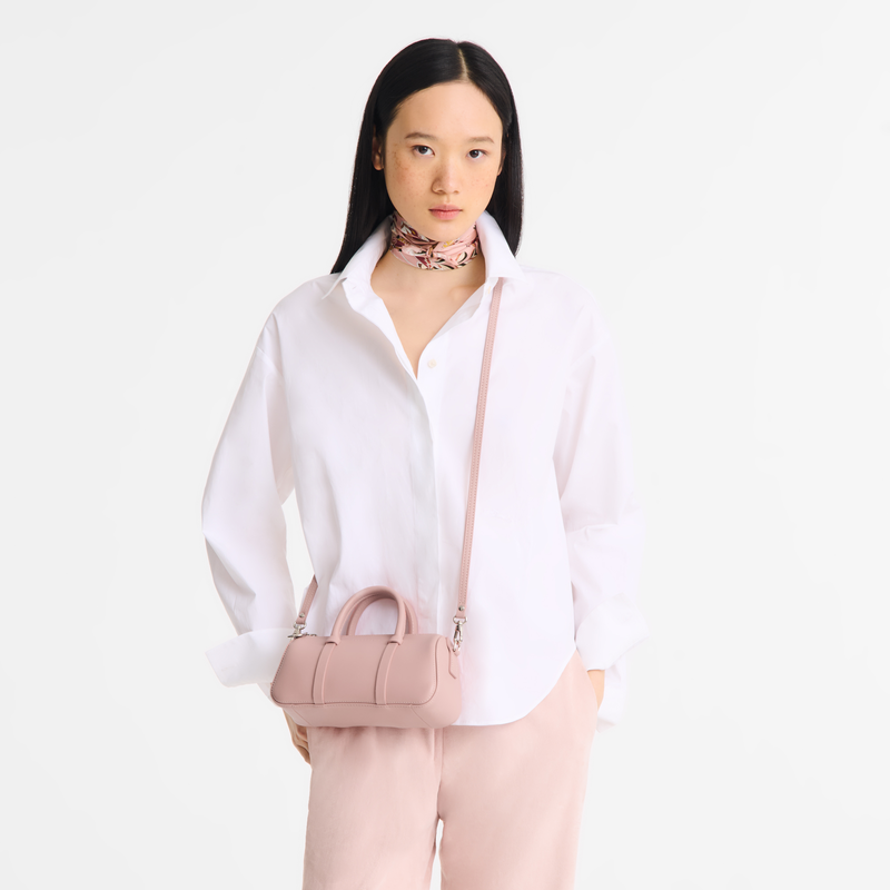 Daylong S Handbag , Pink Tea - Leather  - View 1 of  1