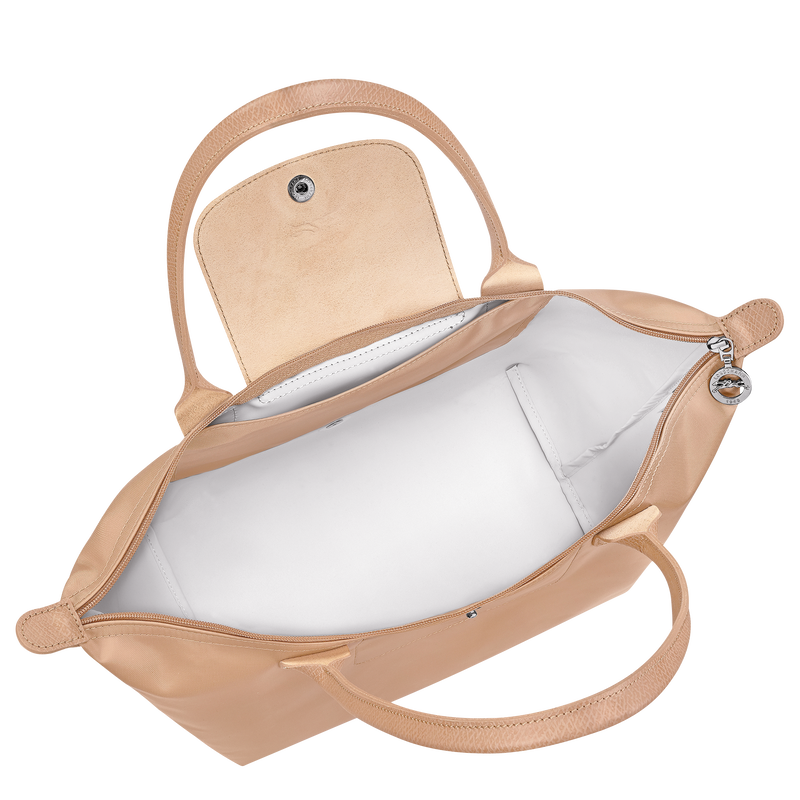 Le Pliage One M Tote bag , Beige - Canvas  - View 5 of  8