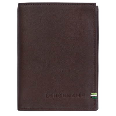 Longchamp sur Seine Wallet , Mocha - Leather