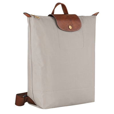 Le Pliage Original M 双肩背包 , 鹅卵石 - 帆布
