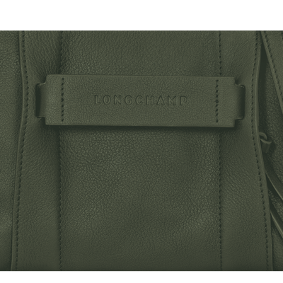 Longchamp 3D 斜挎包 S, 卡其色