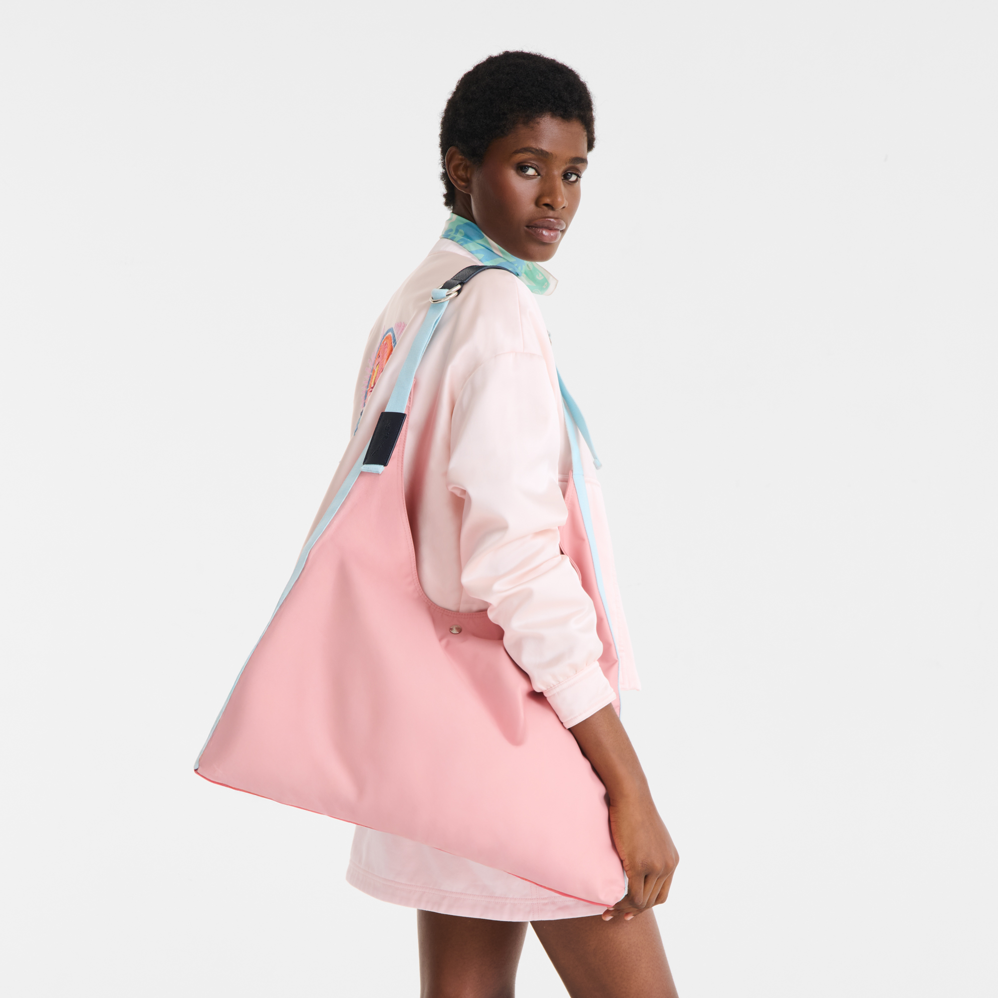 Re-Play 单肩包  XL, 粉红色