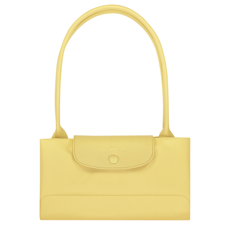 Le Pliage One L Tote bag , Lime - Canvas  - View 7 of  7