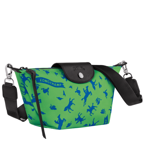 Le Pliage 系列 XS 斜挎包 , 草坪绿 - 帆布 - 查看 3 3