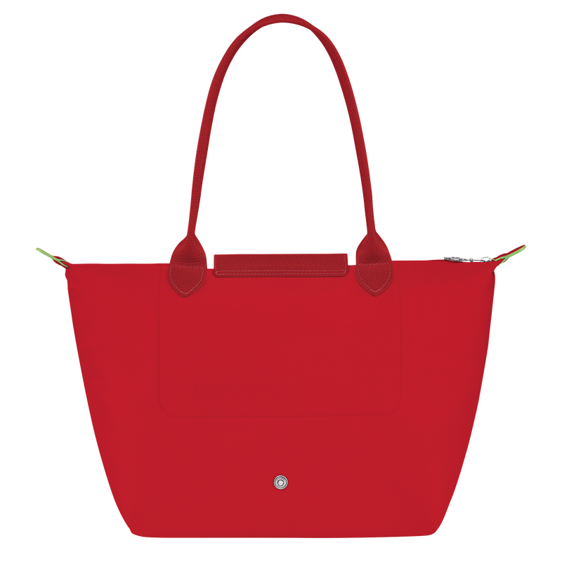 Le Pliage Green M Tote bag , Tomato - Recycled canvas  - View 4 of  7