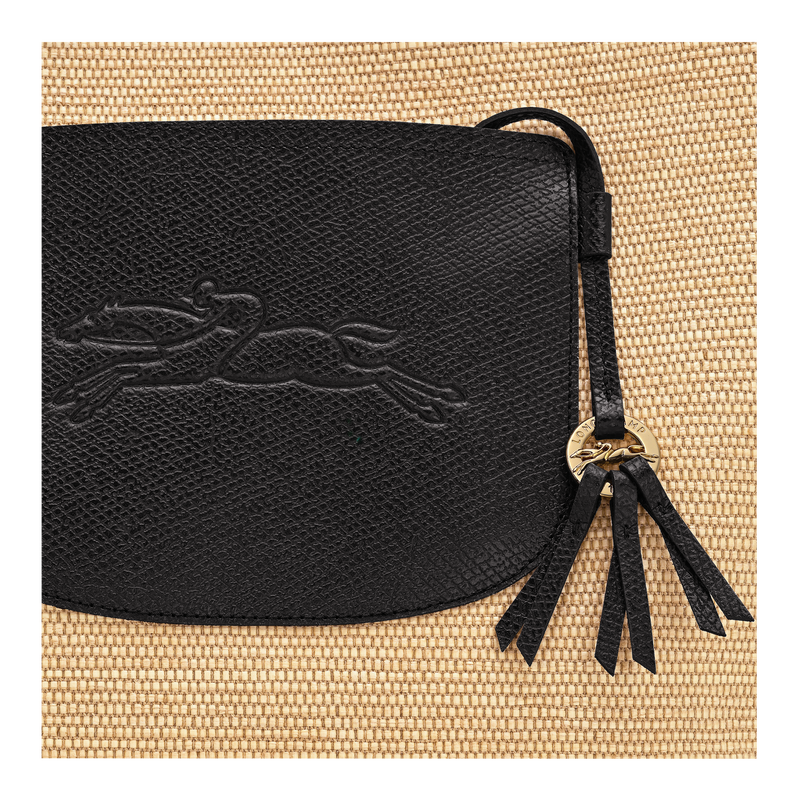 Le Pliage Collection L Basket bag , Black - Canvas  - View 6 of  6