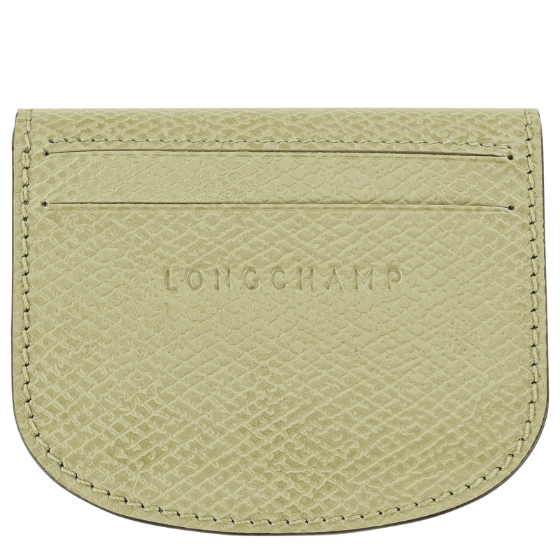 &Eacute;pure Card holder , Almond Green - Leather  - View 2 of  3